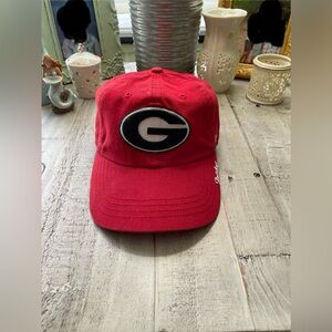 Georgia Bulldogs '- 47 Brand Women’s Red Adjustable Strap Hat - NCAA Dawgs